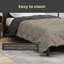Microfiber Solid Colour Bedspread-125829533-125829536