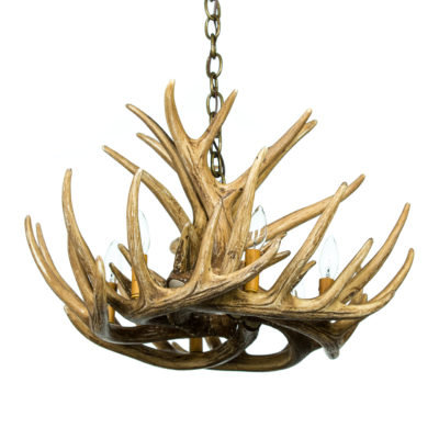Lustre géométrique 8 lumières unique/à l’état Agnes, H 15 po x l 24 po x P 24 po