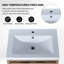 Petit meuble-lavabo 24 "avec design flottant-1834551560