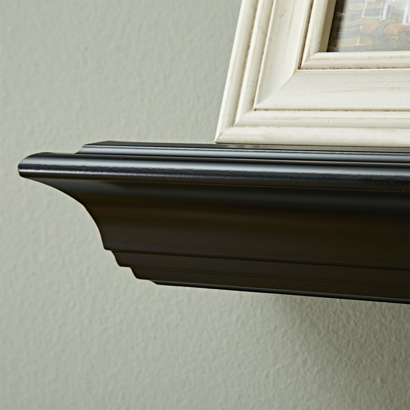 Ensemble de 3 tablettes murales Cantara, Noir