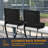 Stadium Seat for Bleachers with Back Support, Portable Bleacher Seat