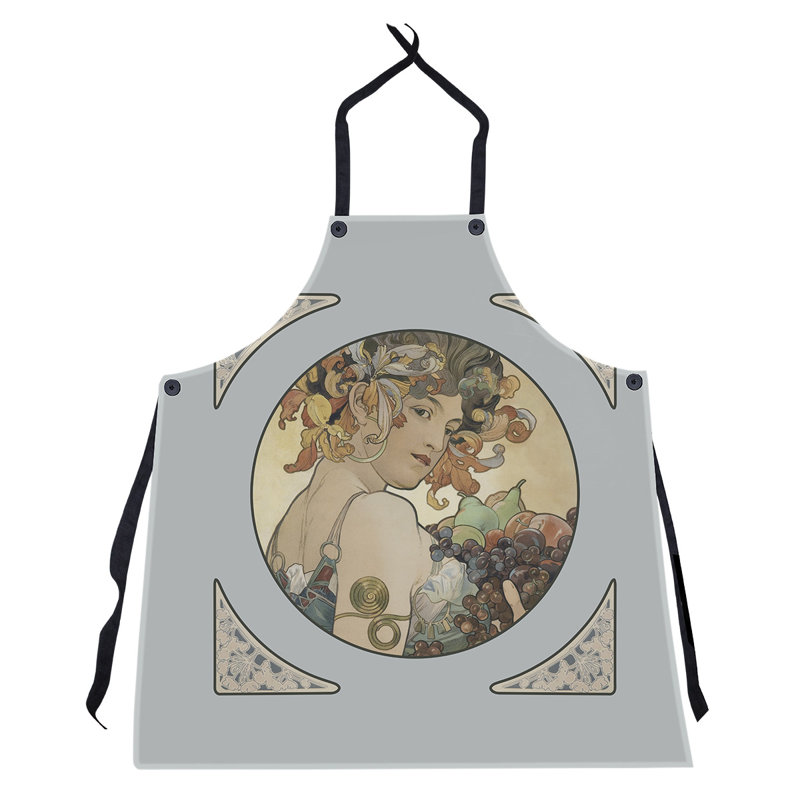 Bib Apron, Orange