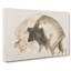 Two Bulls by Maruyama Okyo - Wrapped Canvas Painting-55361320