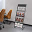 Metal Free Standing Magazine Rack
