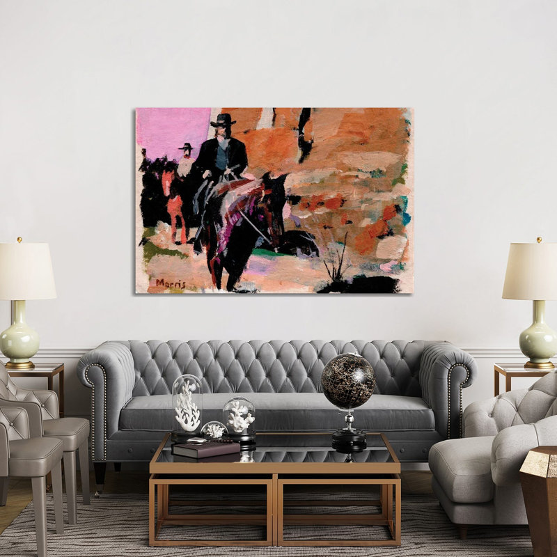 «Ride To Yuma», reproduction d'art sur toile tendue, 60" x 40", Gallery Wrapped Canvas, No Frame