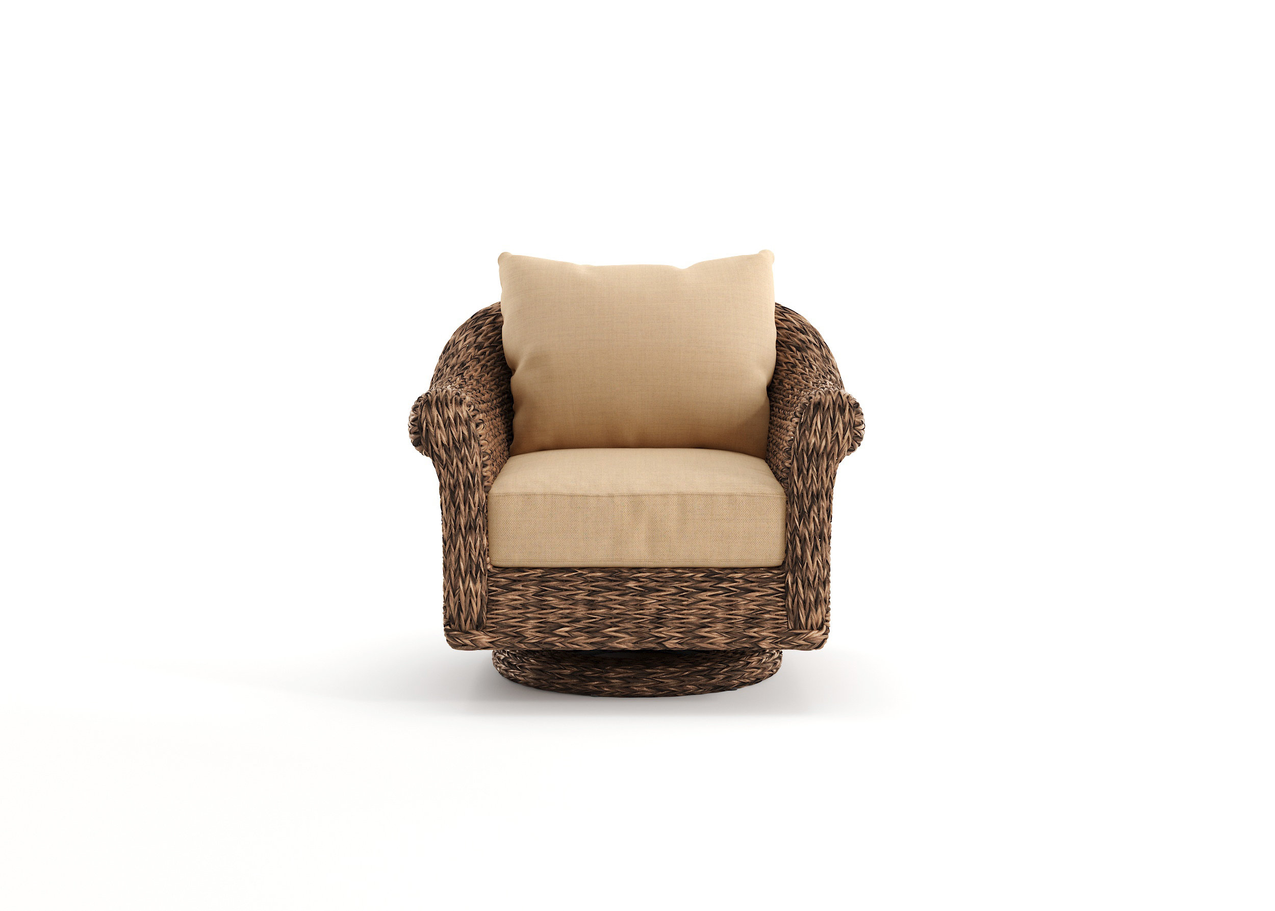Winston Cayman Swivel Glider Patio Chair with Sunbrella Cushions
