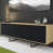 Black/Natural Oak selected