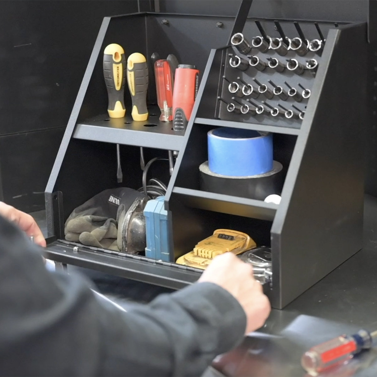 Montezuma Portable Handheld Steel 15" W Tool Chest Wayfair