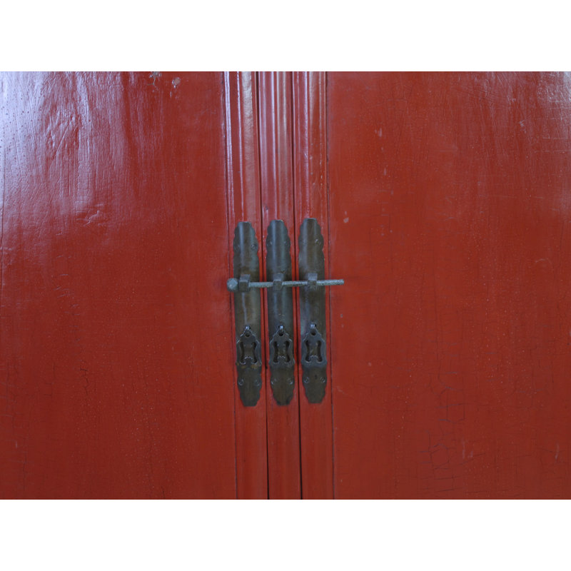 19th Century Red Catalpa Armoire