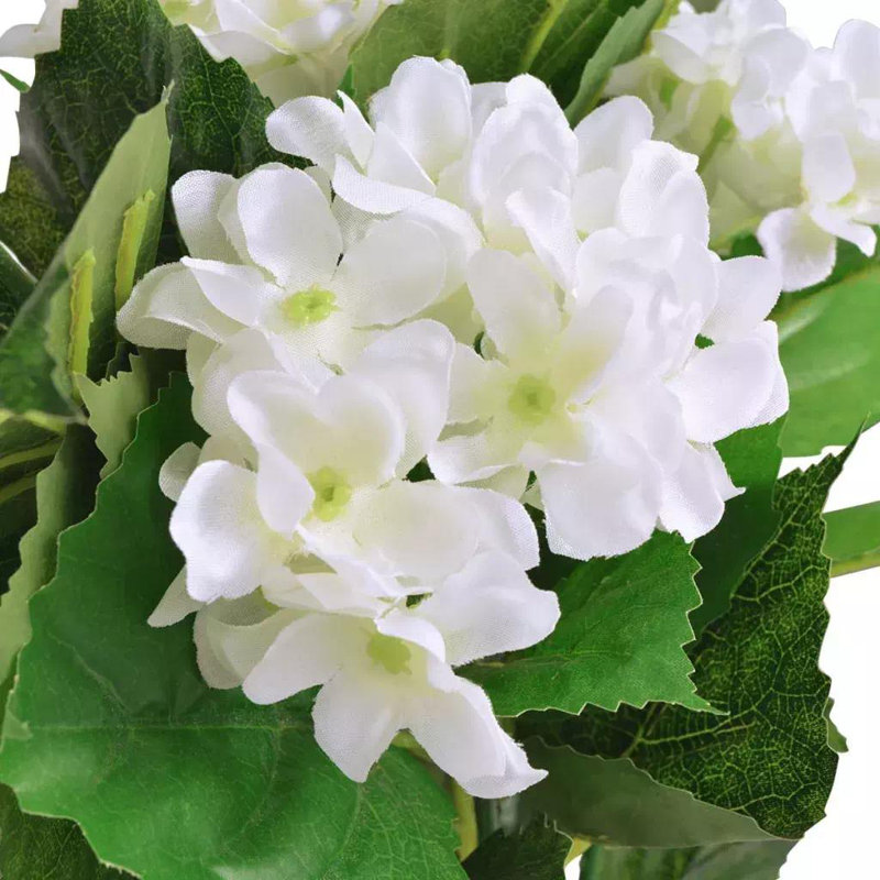 60cm Faux Flowering Plant in Pot