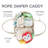 Small Liter Foldable Cotton Rope Organizer Basket With Removable Dividers, Multi-Purpose Storage For Nursery