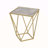 CREATIVE SIMPLE GLASS SIDE TABLE