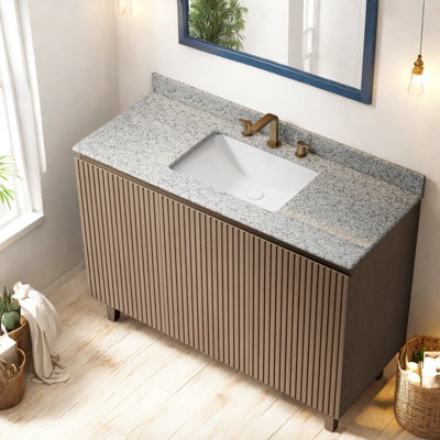 Meuble-lavabo moderne (avec meuble-lavabo et lavabo) avec rangement