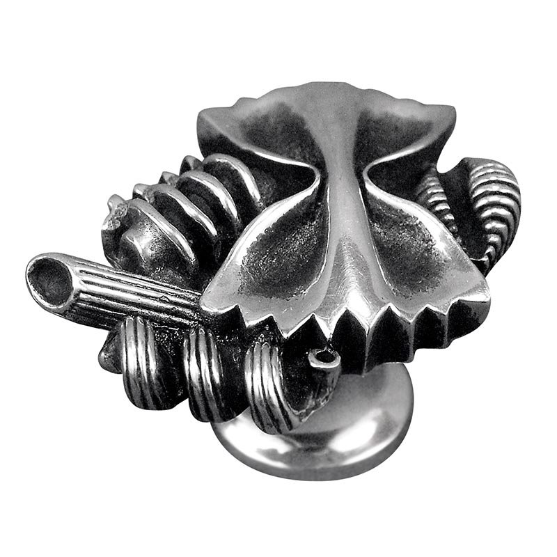 Miscellaneous Novelty Knob, Antique Silver