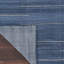 Tapis bleu marine en laine et coton tissé à la main Anerinda-1317413616
