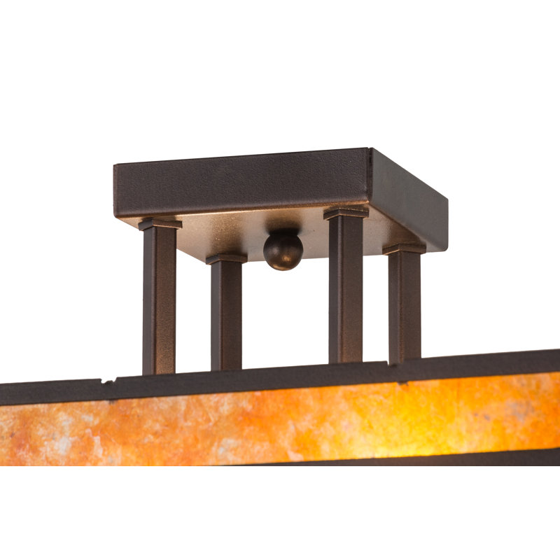 2 - Light Semi Flush Mount
