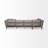 Cassandra Upholstered 121 " L-Shaped Seating Component-1120650680-1120650631