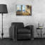 Red Barrel Studio® «Enjoying the Sea Breeze» par John Rossini, art mural en verre acrylique-1237996828