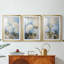 FLORAL Series CXV - reproduction sur mesure encadrée de qualité supérieure - 3 pièces-951284612-951284613