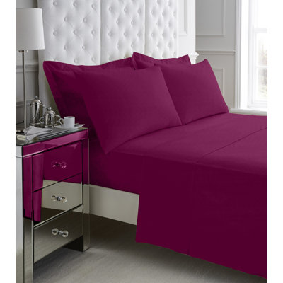 PERCALE FLAT SHEET SUPER KING SILVER