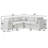 Chauncy 5-PC Sectional - Ivory