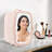 Cosmetic Refrigerator LED Light 3 Adjustable Brightness Makeup Refrigerator Tabletop Skincare Refrigerator-1687058442