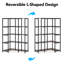 170cm H x 105cm W Metal Bookcase
