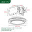 Ventilateur de salle de bain 90 pi³ / min avec ventilateur d'extraction à lumière DEL 3 CCT certifié Energy Star-91008763