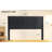 Wood Headboard Queen Size, 64.4" Wide Wooden Queen Headboard Only, Modern Farmhouse Headboards, Wall Mounted Fluted Panel, Wingback Boho Headboards, Black Oak-74491963
