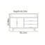 Buffet simple en bois massif avec rangement-1030540074