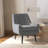 Arreon Flannel Fabric Button Tufted Armchair-613506982