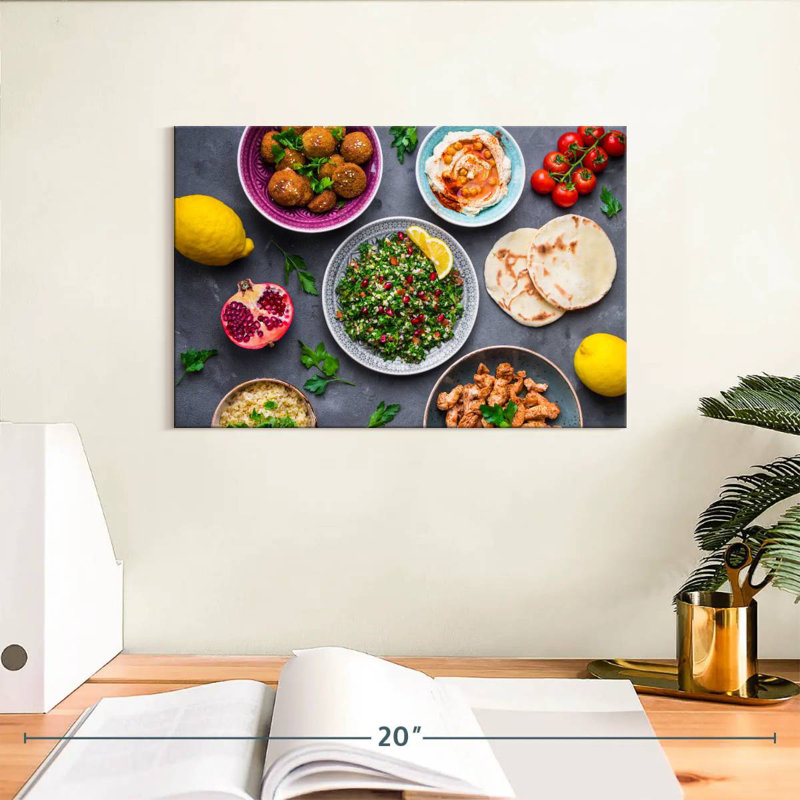 Yarlin Middle Eastern Feast, 8" H x 12" W
