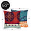 Coussins décoratifs Red Boho (ensemble de 2) par Sweet Jojo Designs