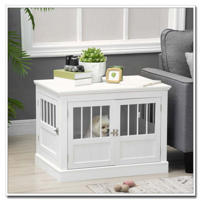 Table de bout en bois pour chien
