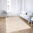 Chappelka Abstract Ivory Hand-Hooked Area Rug-2029283696