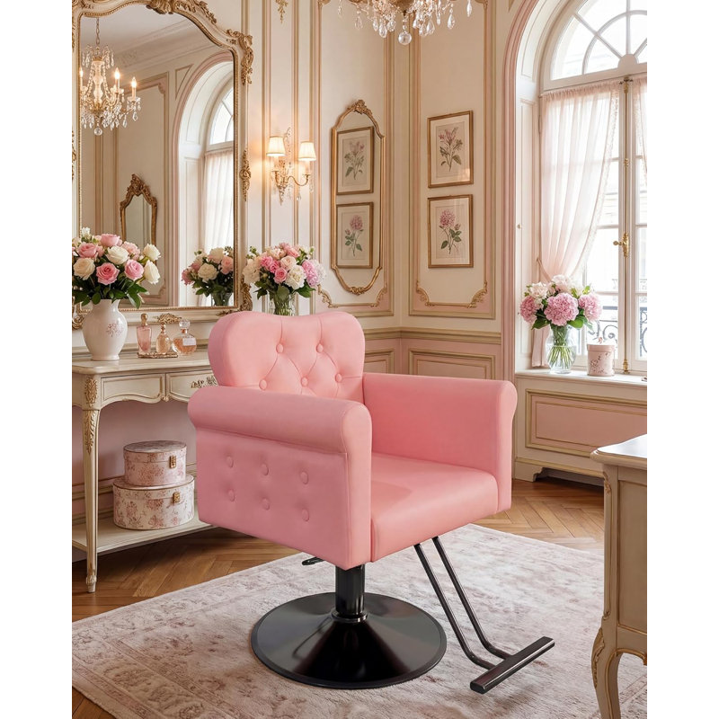 Faux Leather Accent Chair
