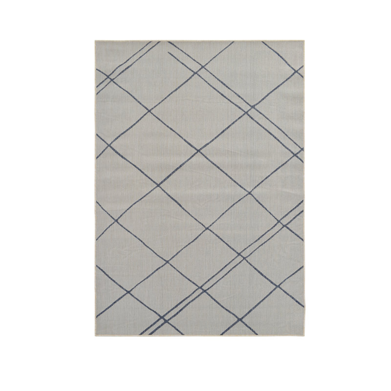 Geometric Hand Woven Area Rug, Rectangle 200 x 290cm