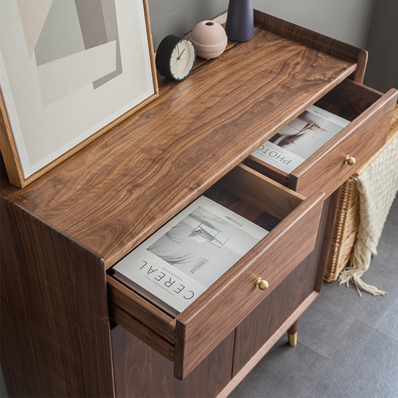 Retro Luxury Storage Shoe Cabinet
