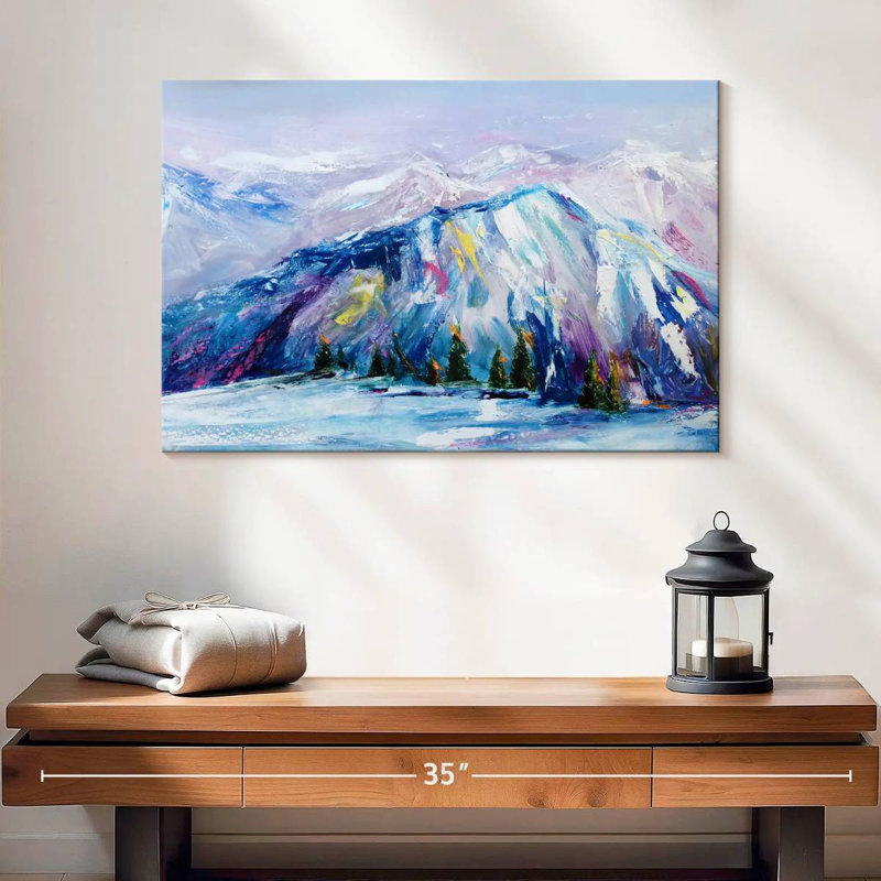 Alvord Blue Ridge Mountains Oil, H 16 po x l 24 po