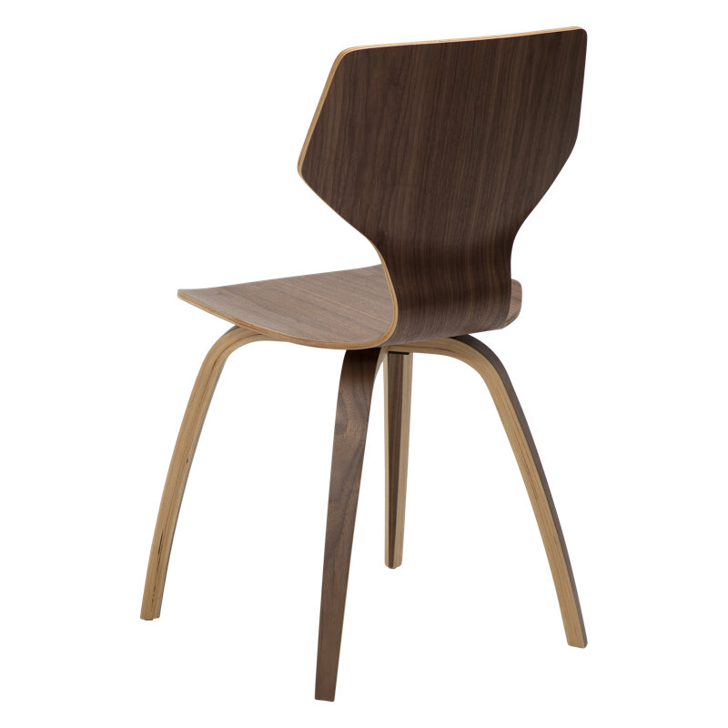S:I.T 47cm H Side Chair in Brown, Walnut