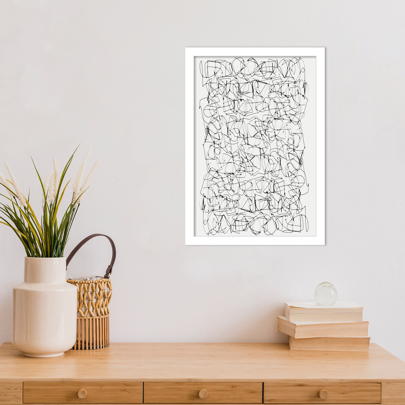 Circuitry by Dan Hobday, 17" H X 12" W, White