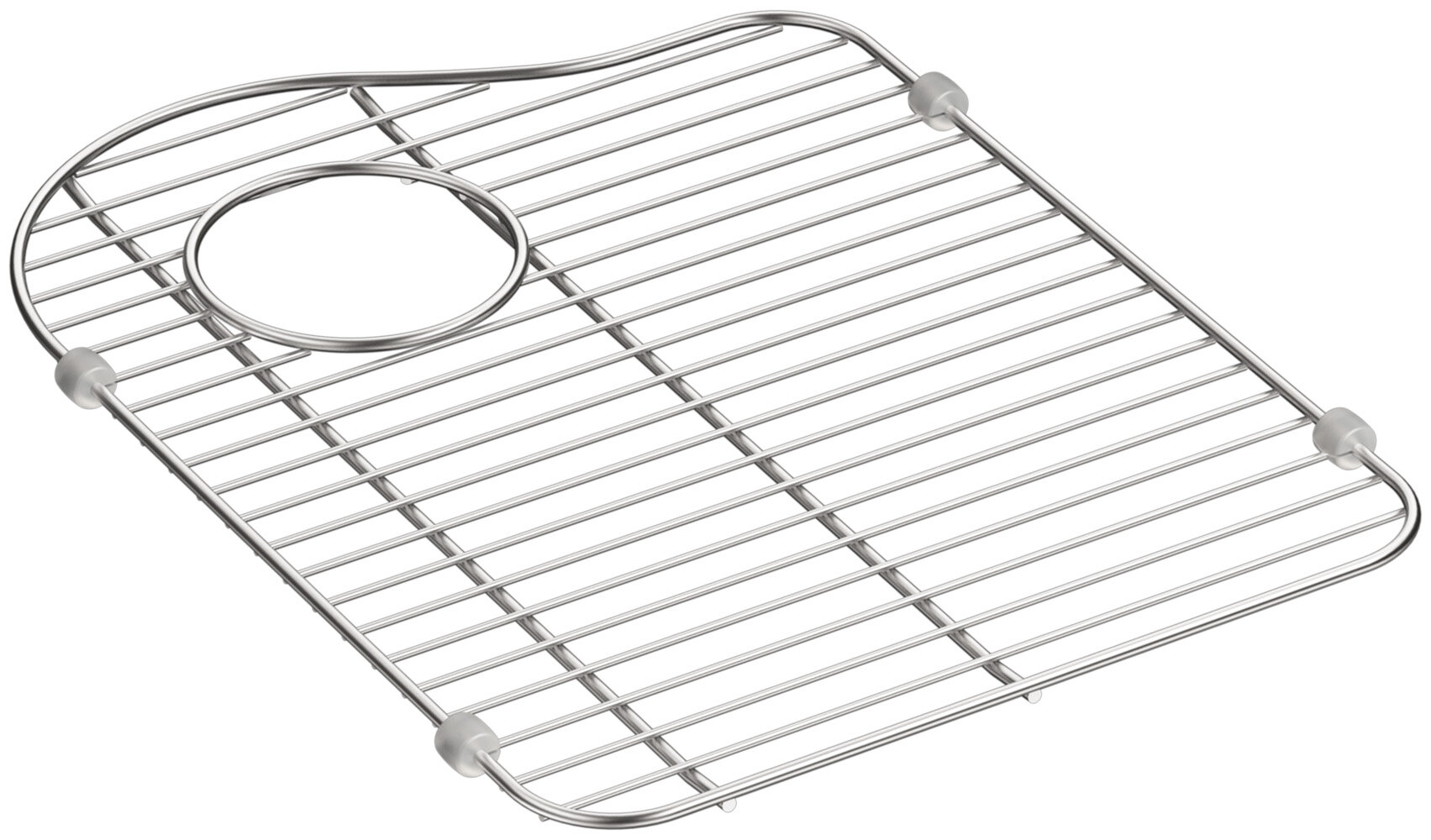 KOHLER Verse Stainless Steel Sink Rack in the Sink Grids & Mats department  at