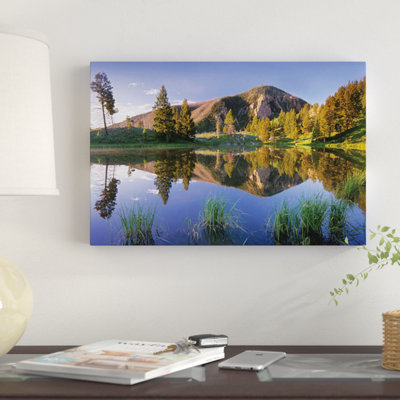" Bunsen Peak Reflected In Lake, Yellowstone National Park, Wyoming " by Tim Fitzharris