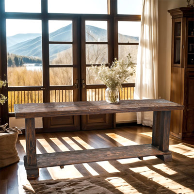 Console en bois récupéré