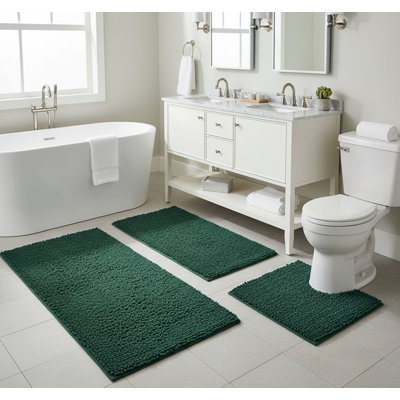 Chenille Non-Slip Bath Mat