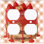 Patterned 2 - Gang Duplex Outlet Standard Wall Plate