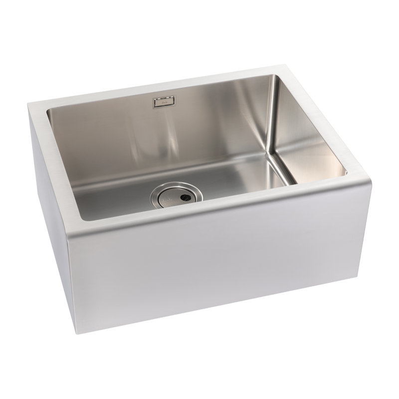 Abode Designs 465mm W Single Bowl Stainless Steel Kitchen Sink