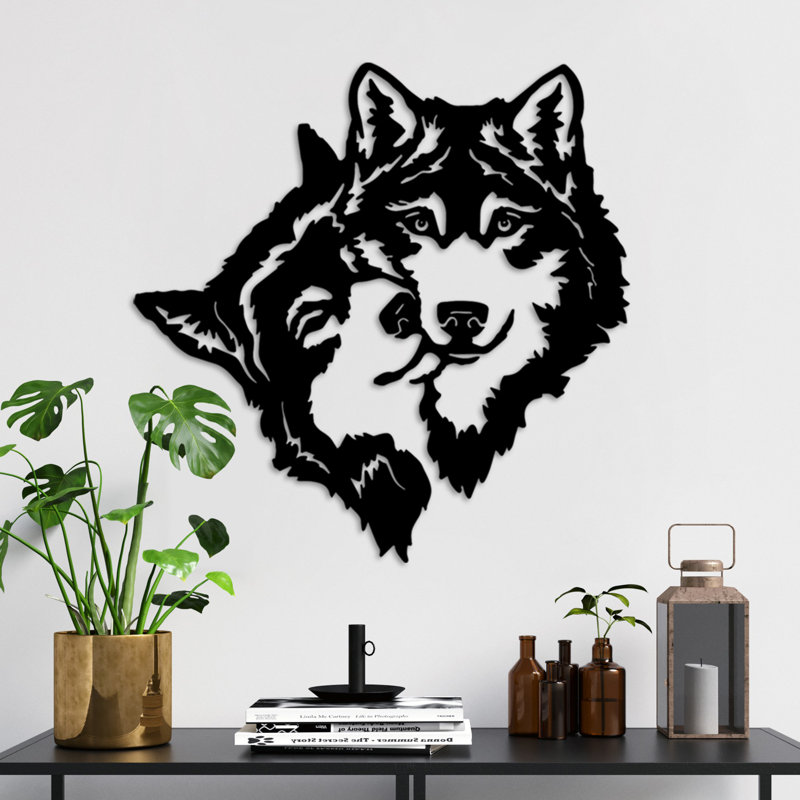 Elegant Black Decorative Metal Wall Accessory, 21.3 x 21.3 inches | 100% Metal Construction, Thickness: 0.06 inches | Perfect for Home Decor, Modern Aesthetic, Durable and Stylish Design, Lightweight at 2.2 lbs