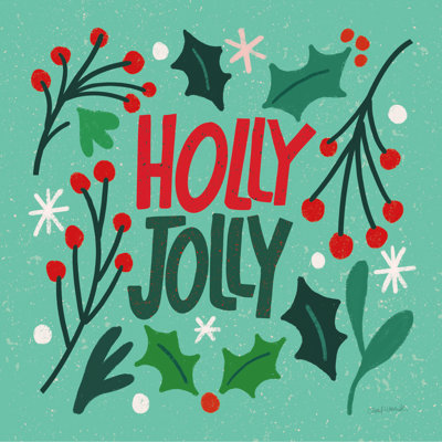 Joyful Holiday III sur impression sur toile
