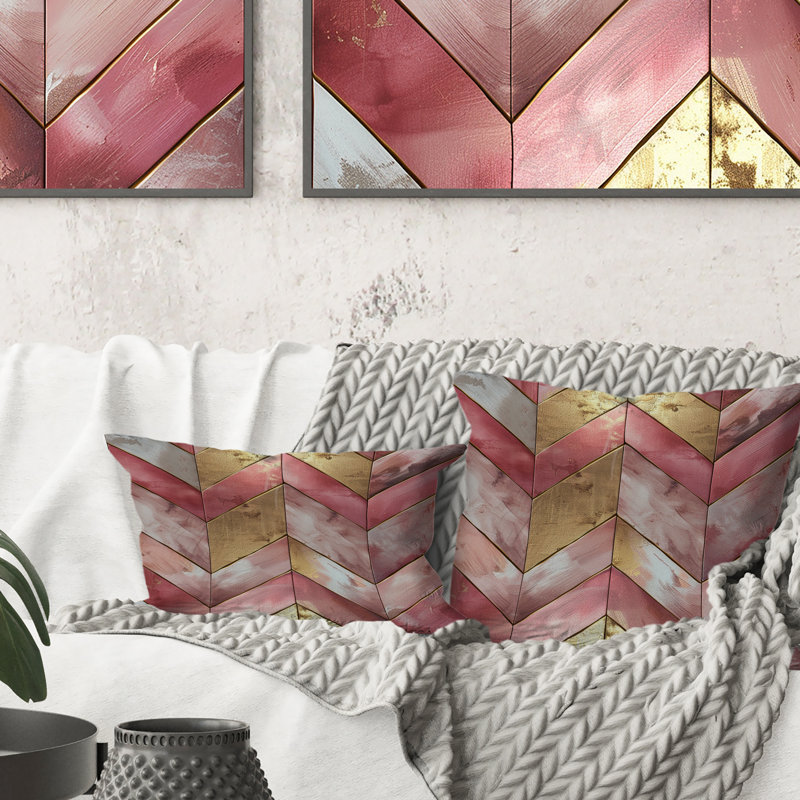No Pattern - Midcentury Lumbar Pillow